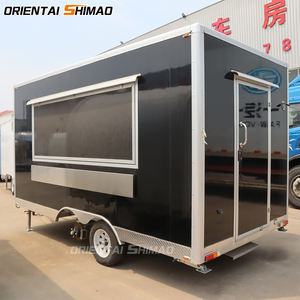 China Food Carts <span class=keywords><strong>mobile</strong></span> kommerzielle Anhänger Wohnwagen zum Verkauf Konzession Food Truck Eis Food Cart - Product Image 5