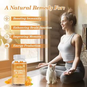 WELLBODY OEM/ODM özel etiket fabrika kaynağı <span class=keywords><strong>C</strong></span> vitamini Gummies bağışıklık savunma vücut sağlıklı VC tutmak - Product Image 5