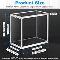 Boîte de rangement d'angle magnétique en acrylique moderne personnalisée, résistante aux UV à 99 %, pour une organisation éco-responsable améliorée