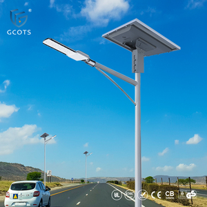 Lámpara Solar LED de Calle de Grado Industrial con Clasificación IP67, Construcción de Aluminio, Garantía de 5 Años, Iluminación Exterior de 60W - Product Image 1