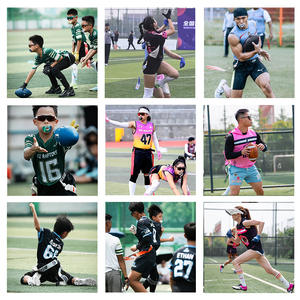 Xxbamt 사용자 정의 축구 허리 깃발 미국 국기 대회 특수 벨트 훈련 장비 - Product Image 5