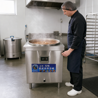 Marmite de cuisson en acier inoxydable pour viande, soupe et bouillon d'os, pour la cuisine