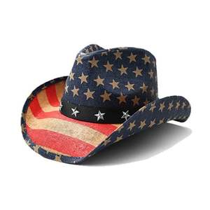 High Quality Western Cowgirl for Sombrero Stetson Cowboy <b>Straw</b> <b>Hat</b> for <b>Men</b> Outdoor Fishing Casual Breathable Comfort - Product Image 6