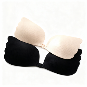 Nouveau soutien-gorge push-up sans armatures, invisible, couleur chair, en spandex/nylon, fermeture avant, sans couture, pour robe de demoiselle d'honneur, séances <span class=keywords><strong>photo</strong></span> - Product Image 2