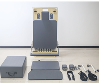 Réformateur de Pilates en aluminium pliable portable de haute qualité et durable avec un design multifonction réglable pour la salle de sport à domicile
