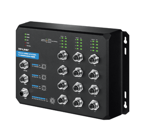 TP-LINK TL-IS500PB-8G4M-TN Commutateur PoE industriel géré M12 IP67 8 Gigabit 4 SFP+ Montage sur rail Marine Alimentation redondante 9,6-57 VCC - Product Image 2