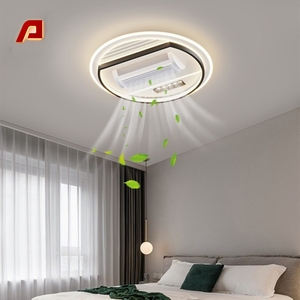 <span class=keywords><strong>Ventilateur</strong></span> <span class=keywords><strong>de</strong></span> <span class=keywords><strong>plafond</strong></span> LED moderne <span class=keywords><strong>de</strong></span> style européen 2025 avec moteur DC, 3 pales, 8 vitesses, en plastique, pour salon, chambre et salle <span class=keywords><strong>de</strong></span> bain - Product Image 4