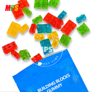 MPS Oem personalizzato etichetta personale popolare pectina Halal forma a blocchi di costruzione 4d <span class=keywords><strong>dolci</strong></span> gelatina gommoso caramella distributore all'ingrosso - Product Image 3