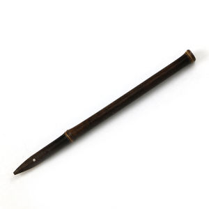 Stylo plume en bambou noir écologique, pointe plate biseautée, double usage, stockage d'encre, stylo à tremper pour la <span class=keywords><strong>calligraphie</strong></span> - Product Image 2