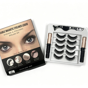 <span class=keywords><strong>Kit</strong></span> de <span class=keywords><strong>faux</strong></span> <span class=keywords><strong>cils</strong></span> magnétiques en gros avec emballage personnalisé et aimants invisibles, <span class=keywords><strong>kit</strong></span> d'eyeliner pour <span class=keywords><strong>cils</strong></span> - Product Image 2