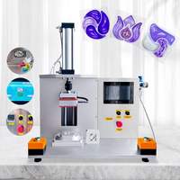 Film électrique semi-automatique soluble dans l'eau perles de détergent à lessive faisant la machine composants PLC-fabricant de perles PVA de style manuel