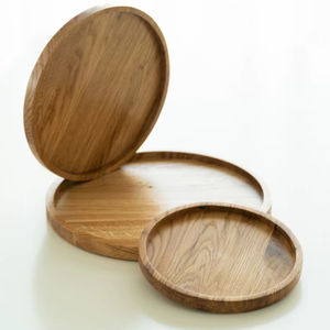 Bandeja de Madera Rectangular para Servir, para Restaurante y Hogar, Bandeja Decorativa de Tamaño Personalizado, Precio Económico con Descuento - Product Image 1