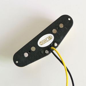 Donlis OEM DS53 cuộn dây duy nhất cổ điển ST guitar điện pickups với Alnico 5 thanh nam châm và đen flatwork - Product Image 4