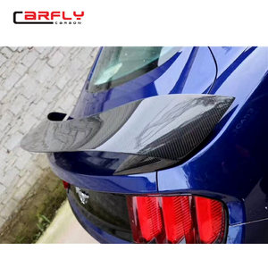 Becquet arrière noir carbone GT, pour kit de carrosserie <span class=keywords><strong>Mustang</strong></span> - Product Image 1
