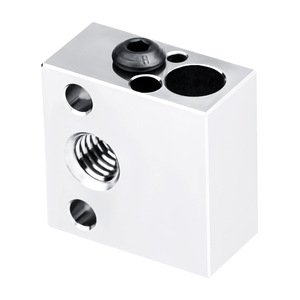 Bloc chauffant en alliage d'aluminium Creality Cr10 pour remplacement de pièces d'imprimante 3D - Product Image 4