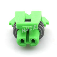 2 pin 12052642 kabel tahan Air otomotif Sensor suhu udara otomatis & Kit steker konektor Solenoid udara Harness kawat