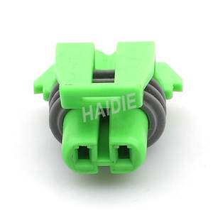 2ขา12052642กันน้ำสายเคเบิ้ลยานยนต์เซ็นเซอร์อุณหภูมิอากาศอัตโนมัติและอากาศโซลินอยด์ชุดปลั๊กขั้วต่อชุดสายไฟ - Product Image 2