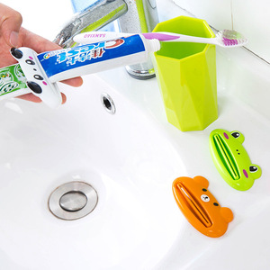 Cartoon Animal <b>Toothpaste</b> Dispenser Plastic Automatic Squeezer For Bathroom Use - Product Image 2
