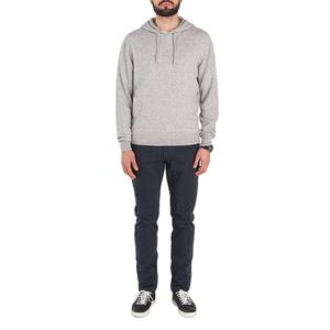 Pull à capuche en cachemire de laine de haute qualité, à manches longues, personnalisé, en tricot uni avec impression numérique pour l'hiver - Product Image 3