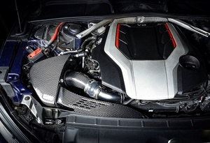 Система воздухозаборника из углеродного волокна для двигателя AUDI S4 S5 B9 3,0 T GTR - Product Image 3