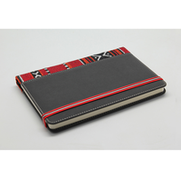 Carnet en tissu de style ethnique des pays du Moyen-Orient en gros avec bande élastique A5 coffret cadeau journaux en cuir