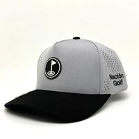 Gorra de Golf Personalizada con Perforación Láser, Visera Magnética, Parche de Goma con Logotipo, Gorra Deportiva de Béisbol al por Mayor