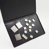 Palette cosmétique magnétique vide en ABS noir mat 23*15*1.2cm - Feuille professionnelle avec matériaux recyclés, taille intérieure personnalisable