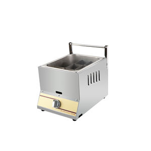 <span class=keywords><strong>Friteuse</strong></span> à <span class=keywords><strong>gaz</strong></span> commerciale économique en acier inoxydable 304, 1 cuve, 1 panier, <span class=keywords><strong>8</strong></span> <span class=keywords><strong>litres</strong></span> - Product Image 4