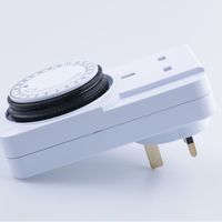 Minuteur mécanique de type UK 24 heures TE-22A, prise mécanique programmable