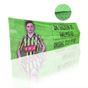 Promosyon Büyük Boy Özel PVC Esnek Afiş Tam Renkli Baskılı Afiş Vinil Tabela UV Baskılı Fan Bölgesi Asma Afişi - Product Image 2