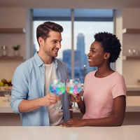 Glaçons en plastique réutilisables à refroidissement rapide en gros pour boissons de bar et fournitures de fête