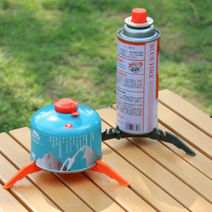 Nouvelle arrivée cuisinière à <span class=keywords><strong>gaz</strong></span> support fixe pliable cylindre support de trépied cuisson Camping brûleurs Support pour barbecue - Product Image 5