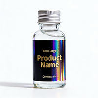 Personnalisation d'étiquettes de peptides, étiquettes de flacons de 2 ml/3 ml/5 ml, vinyle couleur holographique, étiquettes autocollantes personnalisées imperméables avec code-barres pour emballage