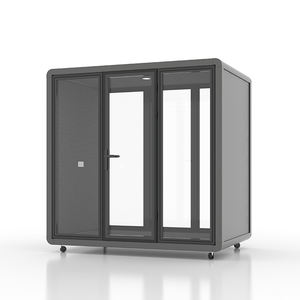 Cabina <span class=keywords><strong>de</strong></span> teléfono para reuniones <span class=keywords><strong>de</strong></span> doble vidrio, cabina <span class=keywords><strong>de</strong></span> trabajo <span class=keywords><strong>de</strong></span> estudio insonorizada acústica, cabina <span class=keywords><strong>de</strong></span> grabación, cabina <span class=keywords><strong>de</strong></span> trabajo silenciosa moderna a prueba <span class=keywords><strong>de</strong></span> sonido - Product Image 3