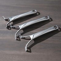 Pièces de rechange Guanrun pour poignée de casserole, brosse en acier inoxydable avec conception anti-brûlure, écologique, résistante au four