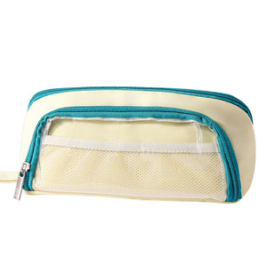Estuche para Lápices, Bolsa de Almacenamiento Diaria para Estudiantes de Secundaria y Preparatoria, Gran Capacidad, Tela Oxford, Impresión Digital, Cierre de Cremallera - Product Image 2