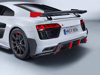 Nouvelles Ailerons de Queue en Fibre de Carbone de Haute Qualité pour Audi R8 TT A4 A6 A7 A8 RS 2017-2024 Grand Spoiler d'Aile Arrière