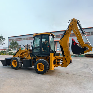 حفار خلفي 420f2 430f 416e 432f 420 430، حفار خلفي 3CX 4CX، حفار صغير، آلة حفر رباعية الدفع 4x4 - Product Image 6