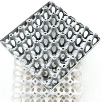 Plateau à œufs en plastique monobloc personnalisé en gros pour la conservation des aliments frais dans le réfrigérateur domestique