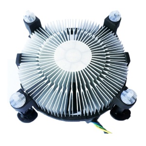 พัดลมระบายความร้อนชิปคอมพิวเตอร์ <span class=keywords><strong>I5</strong></span>-9400f แบบ 3 พิน 4 พิน PWM เงียบ <span class=keywords><strong>TDP</strong></span> 60W ฮีทซิงค์รูปดอกทานตะวัน สำหรับโปรเซสเซอร์ ตลาดสหรัฐอเมริกา บราซิล อินเดีย และยุโรป - Product Image 1