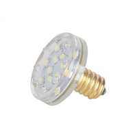 Ampoule led Turbo e27 E14 38mm 1.2w Pixel, lumière multicolore, Cabochon ac24 v