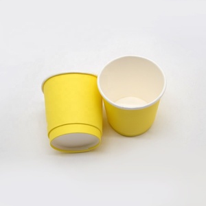 Biodegradable Sustainable Customized Logo clear Color 7oz 8oz 200ml <strong>Mini</strong> <strong>Paper</strong> Coffee <strong>Cup</strong> Tea <strong>Cup</strong> for Hot Coffee Disposable - Product Image 5