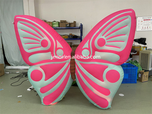 ปีกผีเสื้อเป่าลมมีไฟ LED สำหรับตกแต่งงานปาร์ตี้ในไนท์คลับ - Product Image 4