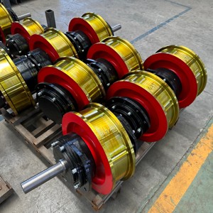 300mm 700mm Crane <b>Running</b> Wheel Travelling Driven Wheels for End Carriage - Product Image 4