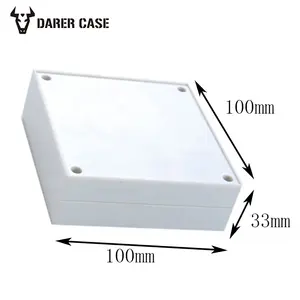 SPE070 100*100*33mm Custom square plastic housing for electronic sensors