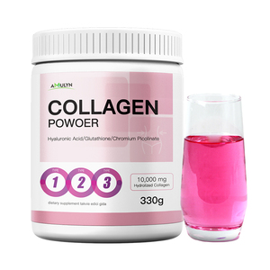 Suplemento de Colágeno Super Proteico <span class=keywords><strong>en</strong></span> <span class=keywords><strong>Polvo</strong></span> GMP OEM con Ácido Hialurónico y <span class=keywords><strong>Vitamina</strong></span> <span class=keywords><strong>C</strong></span> para la Belleza de la Piel y Antienvejecimiento - Product Image 1