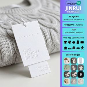 <span class=keywords><strong>Etichette</strong></span> di Lusso Personalizzate con Logo Stampato e Cartellini di Carta con Cordino, <span class=keywords><strong>Etichette</strong></span> <span class=keywords><strong>per</strong></span> Abbigliamento di Alta Qualità a Prezzo di Fabbrica - Product Image 1
