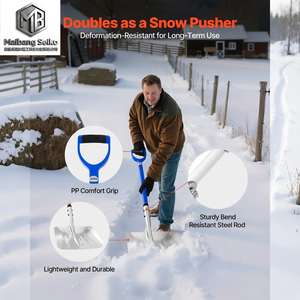 <span class=keywords><strong>Pelle</strong></span> à neige en plastique robuste avec poignée et poignée en D, idéale pour le déneigement des allées ou des trottoirs, 21 pouces - Product Image 4
