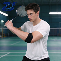 Sangle de coude réglable pour le tennis, la gym et le badminton – Attelle élastique pour l'avant-bras avec fermeture auto-agrippante et compression