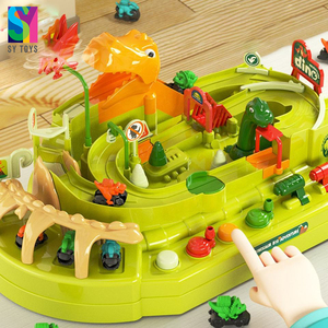SY Table de jeu interactive enfants aventure fente <span class=keywords><strong>voiture</strong></span> ensemble piste jouets <span class=keywords><strong>Garage</strong></span> Parking <span class=keywords><strong>dinosaure</strong></span> course piste <span class=keywords><strong>voiture</strong></span> aventure jouets - Product Image 6